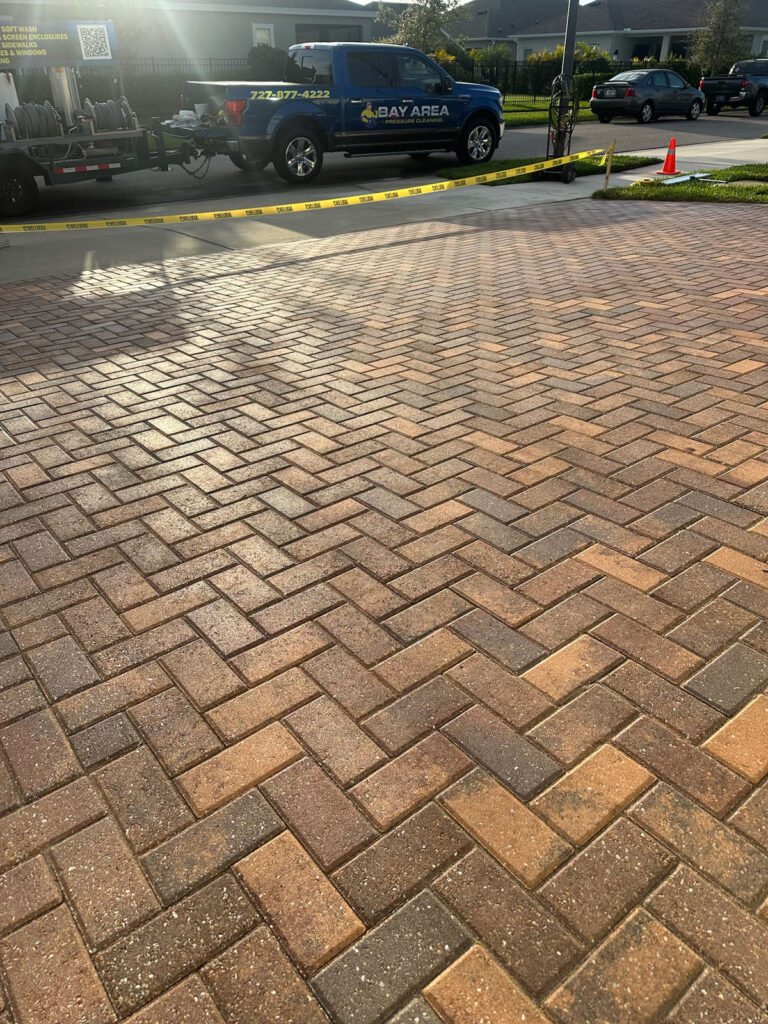 Paver Cleaning & Sealing in Palm Harbor, FL