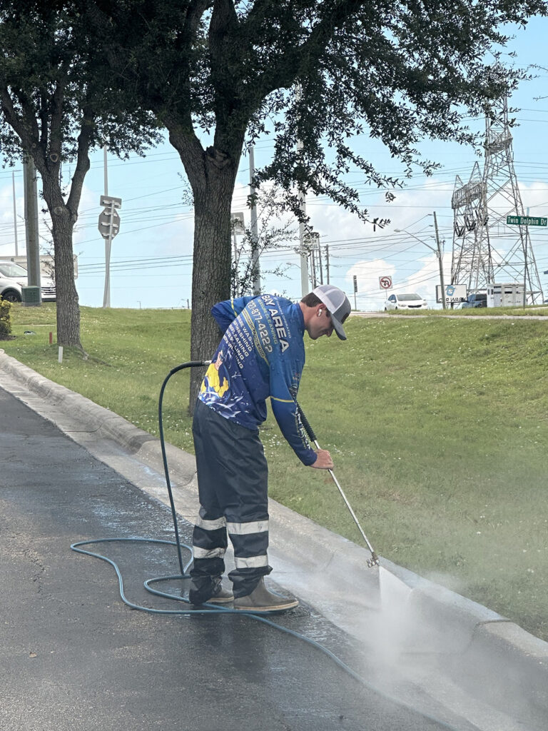 Commercial Curb Cleaning in Spring Hill FL