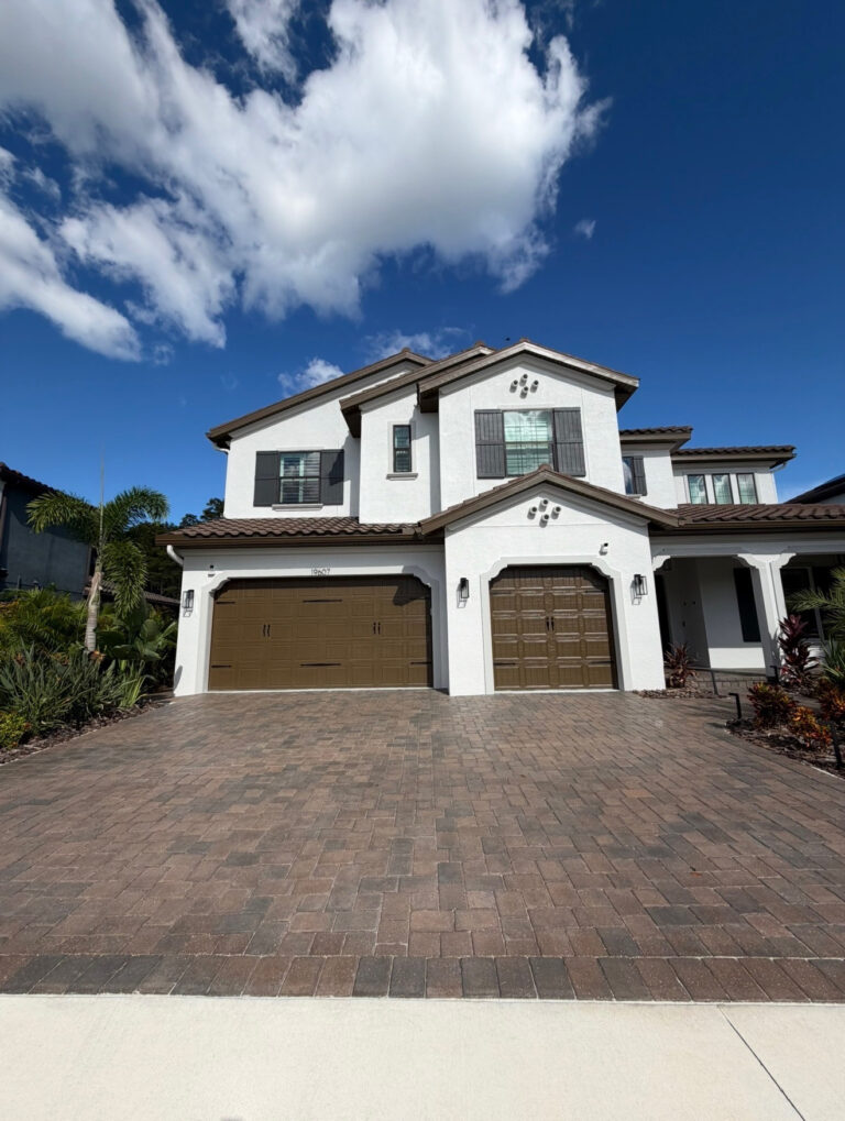 Driveway Paver Sealing in Lutz, FL Before