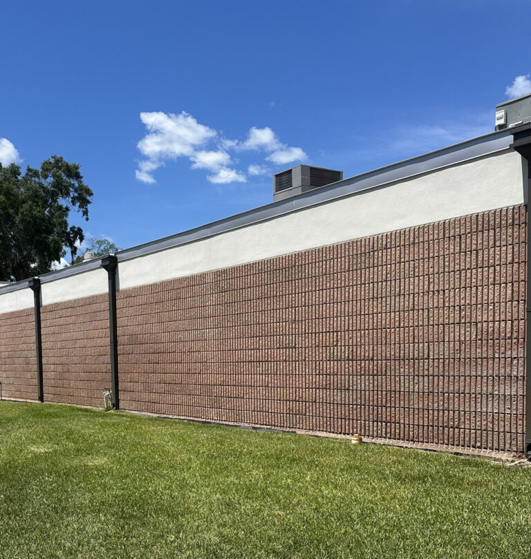 Church Building Soft Washing in New Port Richey, FL After